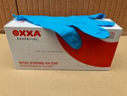 Latex Handschoen Blauw Oxxa Nitri Strong 44-530*
